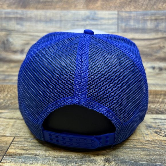 I Can't Afford To Be Here Unisex Trucker Hat Blue Snapback Poor Scrabble Meme - Picture 5 of 8